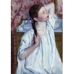 Puzzle   Mary Cassatt : Jeune Fille Coiffant ses Cheveux, 1886