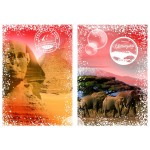 Puzzle  Grafika-T-00205 Travel around the World - Afrique, Egypte et Kenya