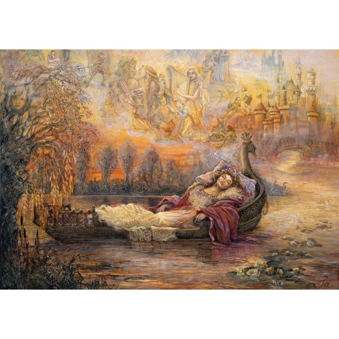 Puzzle  Grafika-T-00262 Josephine Wall - Dreams of Camelot