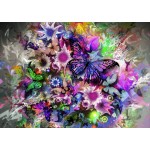 Puzzle  Grafika-T-00313 Fleurs et Papillons