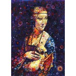 Puzzle  Grafika-T-00889 Leonardo da Vinci: Lady with an Ermine, by Sally Rich