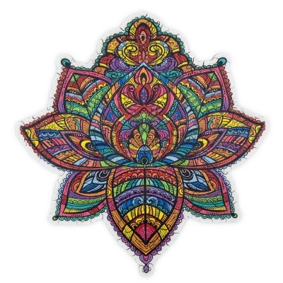 Harmandi-Puzzle-90079 Puzzle en Bois - Le Florissant Lotus