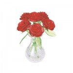   3D Crystal Puzzle - Roses Rouges