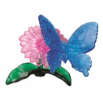  HCM-Kinzel-59125 Puzzle 3D en Plexiglas - La Fleur et le Papillon