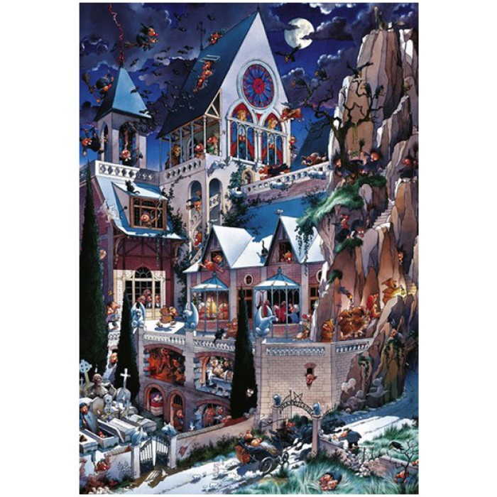 Puzzle Heye-26127 Loup : Le château des horreurs