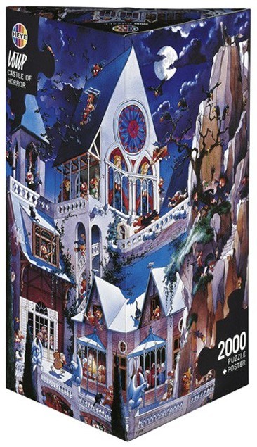 Puzzle Heye-26127 Loup : Le château des horreurs
