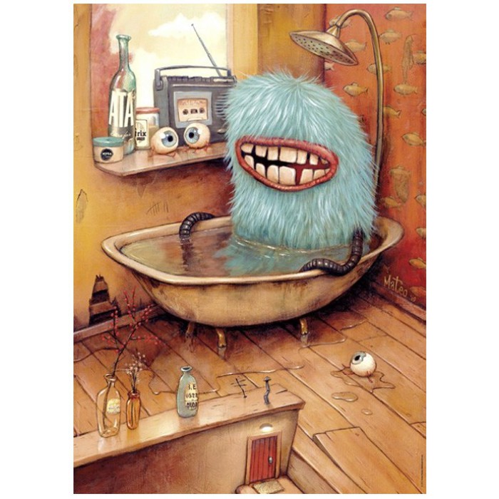Puzzle Heye-29539 Zozoville Mateo Dineen : Baignoire