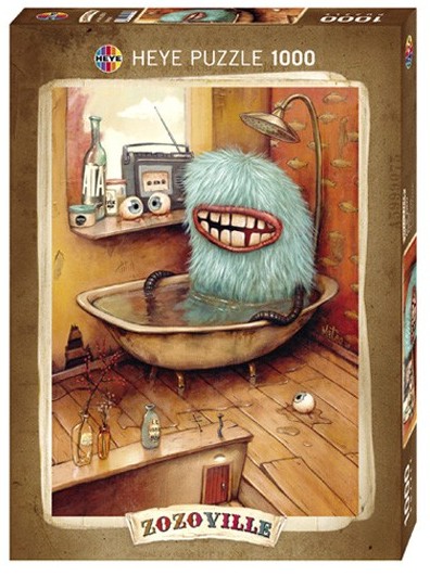 Puzzle Heye-29539 Zozoville Mateo Dineen : Baignoire