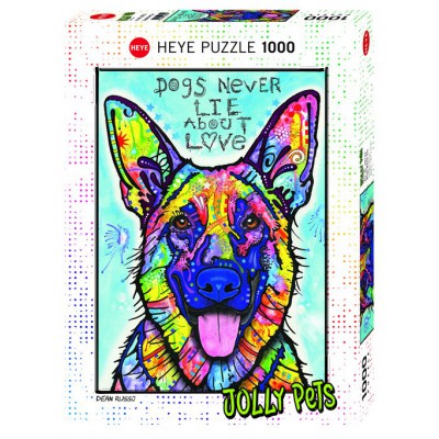 Puzzle Heye-29732 Dean Russo: Dogs Never Lie