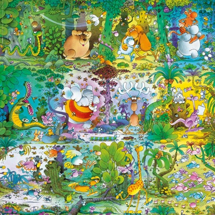 Puzzle Heye-29799 Mordillo: Wildlife