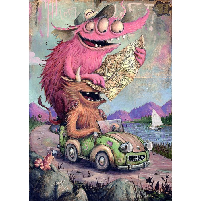 Puzzle  Heye-29938 Zozoville - Road Trippin'