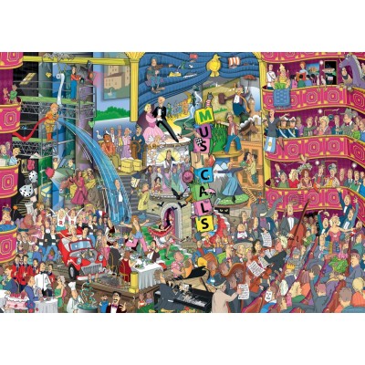 Puzzle Heye-30044 Les Meilleures Comédies Musicales