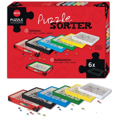 Puzzle Heye-80590 6 Boîtes de Tri