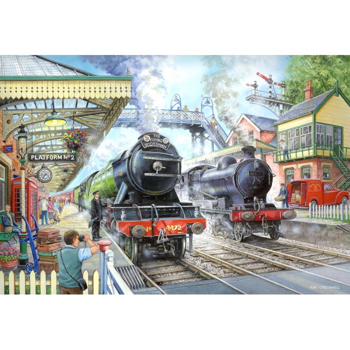 Puzzle  House-Of-Puzzles-HP0187 Train Maintenant Debout