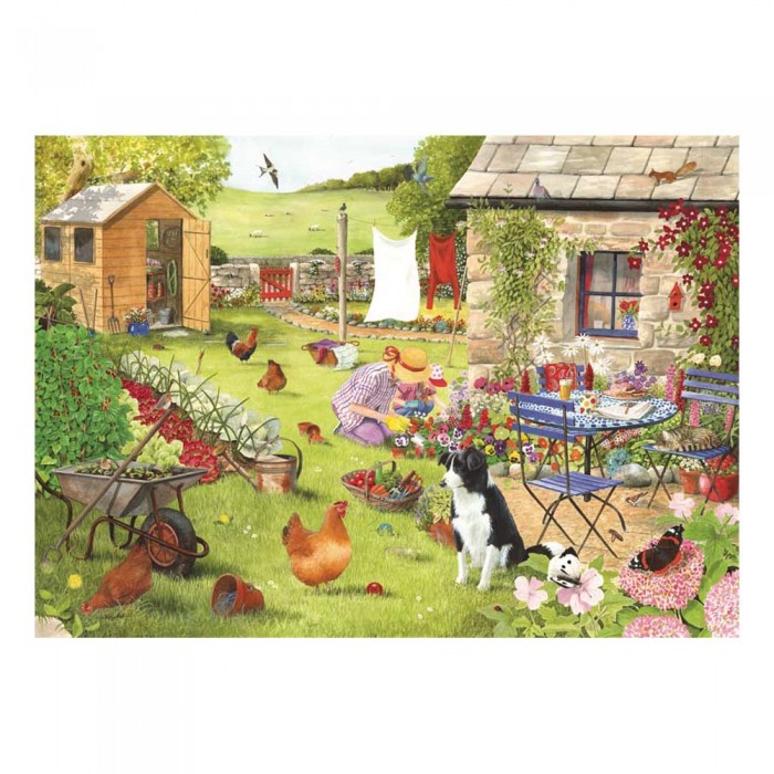 Puzzle  House-Of-Puzzles-HP0285 Pièces XXL - Le Jardin De Grand-Mère