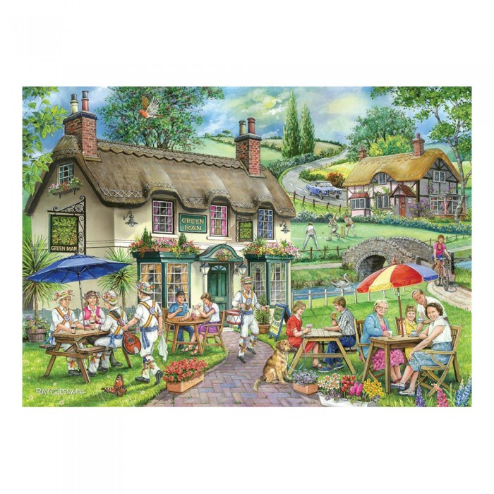 Puzzle  House-Of-Puzzles-HP0397 Pièces XXL - Homme Vert