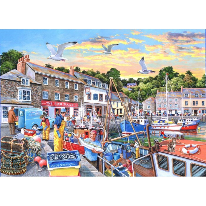 Puzzle  House-Of-Puzzles-HP0651 N° 26 - Pêche Du Jour