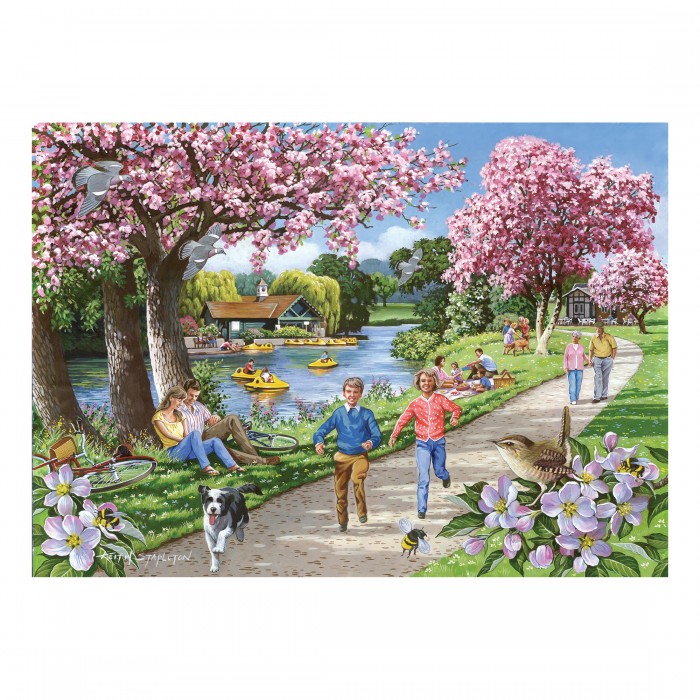 Puzzle  House-Of-Puzzles-HP0729 L'Heure De La Floraison Des Pommiers