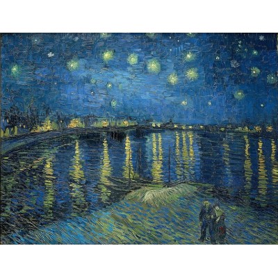 Puzzle Impronte-Edizioni-251 Vincent Van Gogh -  Nuit Etoilée