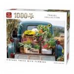 Puzzle   Vintage Truck with Flowers
