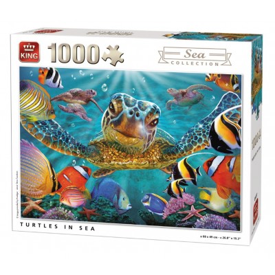 Puzzle King-Puzzle-05617 Tortues