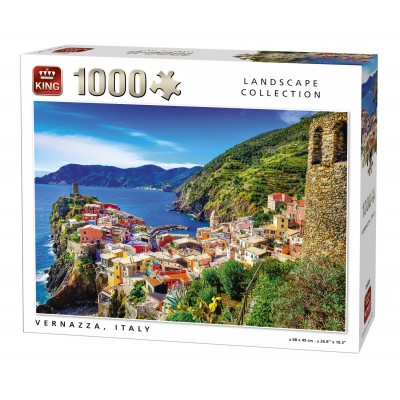 Puzzle King-Puzzle-05665 Vernazza, Italie