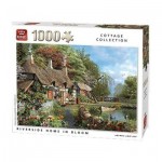 Puzzle  King-Puzzle-05718 Riverside Home in Bloom