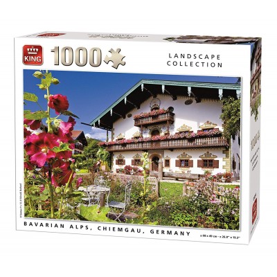 Puzzle King-Puzzle-55854 Bavarian Alps Chiemgau