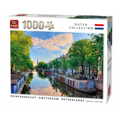 Puzzle King-Puzzle-55867 Prinsengracht Canal Amsterdam