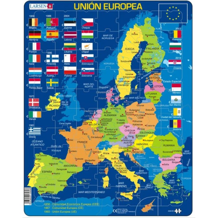 Puzzle Cadre - Union Européenne (Espagnol)