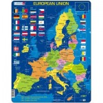  Larsen-A39-GB Puzzle Cadre - European Union (en Anglais)