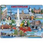  Larsen-KH11-NL Puzzle Cadre - Souvenirs d'Amsterdam