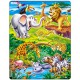 Puzzle Cadre - Animaux de la Jungle