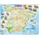 Puzzle Cadre - Carte de l'Espagne (en Espagnol)