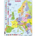   Puzzle Cadre - Carte de l'Europe en Anglais