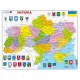 Puzzle Cadre - Carte de l'Ukraine