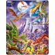Puzzle Cadre - Les Dragons attaquent !