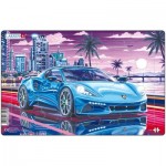   Puzzle Cadre - Sports Cars in the City