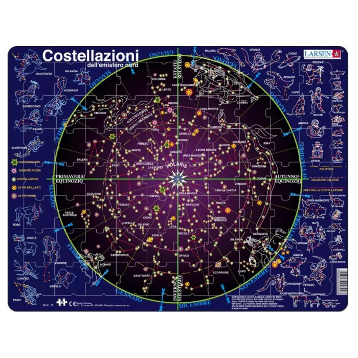 Puzzle Cadre - Costellazioni (en Italien)