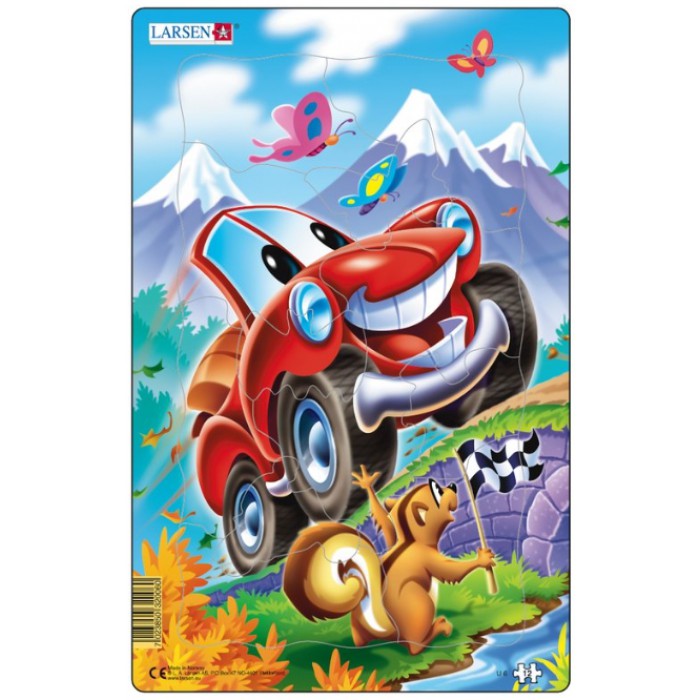 Larsen-U6-1 Puzzle Cadre - Voiture