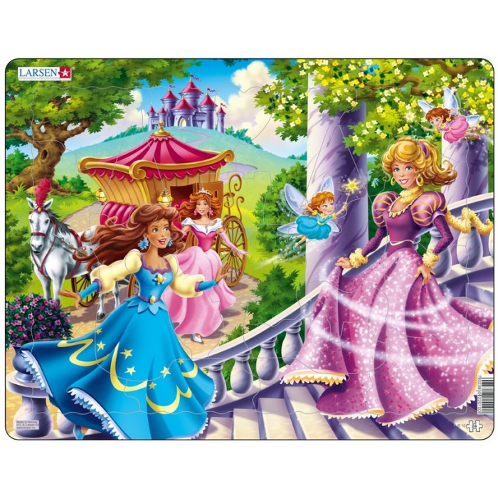 Puzzle Cadre - Princesses