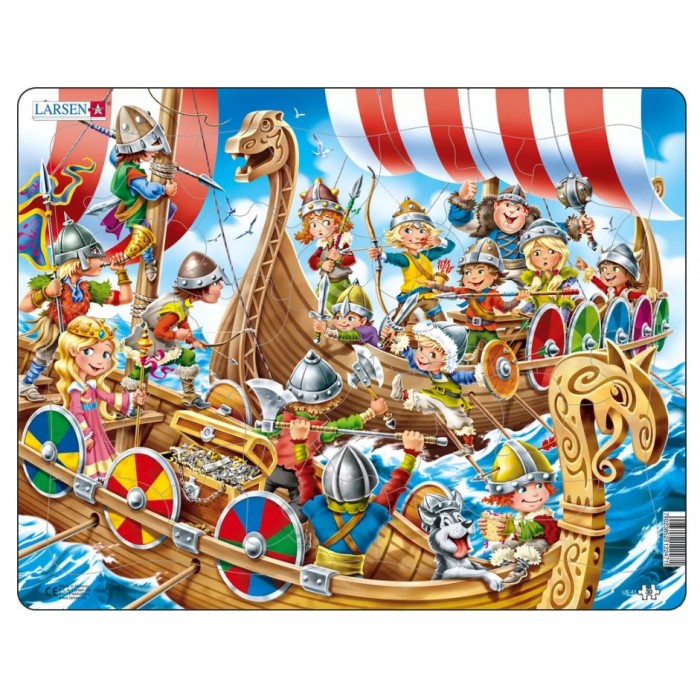 Puzzle Cadre - Vikings
