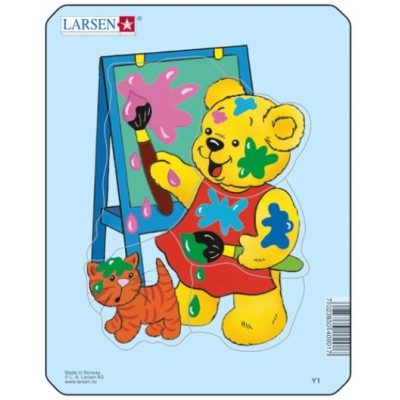 Larsen-Y1-3 Puzzle Cadre - Teddy bears