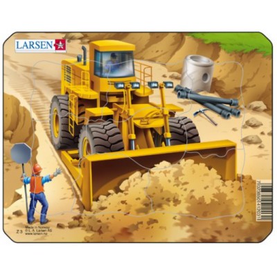 Larsen-Z3-3 Puzzle Cadre - Bulldozer