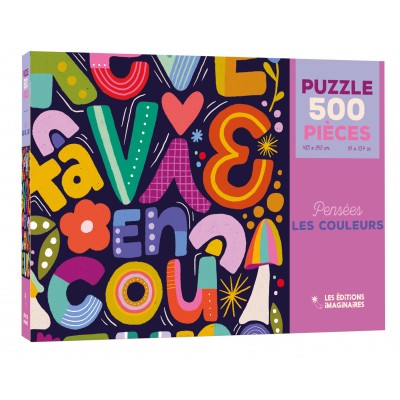 Puzzle Les-Editions-Imaginaires-58304 Les Couleurs