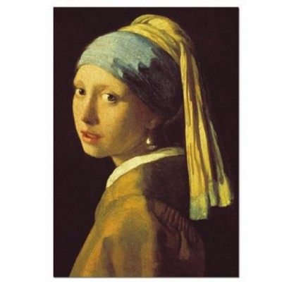 Puzzle Johannes Vermeer - La Jeune Fille à la Perle Impronte-Edizioni ...