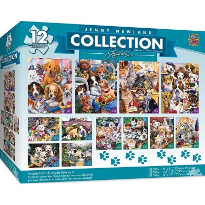 Master-Pieces-31719 12 Puzzles - Jenny Newland Collection