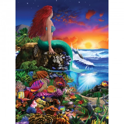 Puzzle Master-Pieces-31723 Pièces XXL - Book Box - Little Mermaid