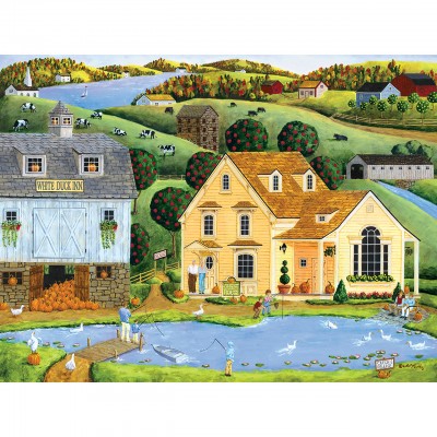 Puzzle Master-Pieces-31728 Pièces XXL - Heartland - The White Duck Inn