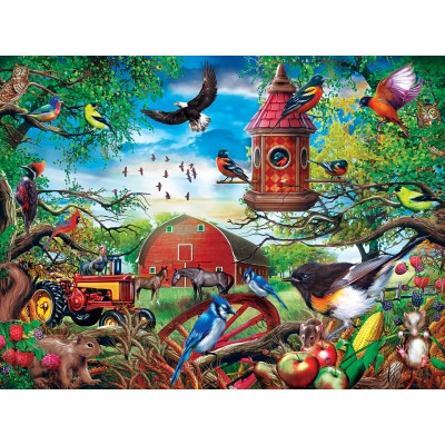 Puzzle Master-Pieces-31916 Pièces XXL - Farmland Frolic